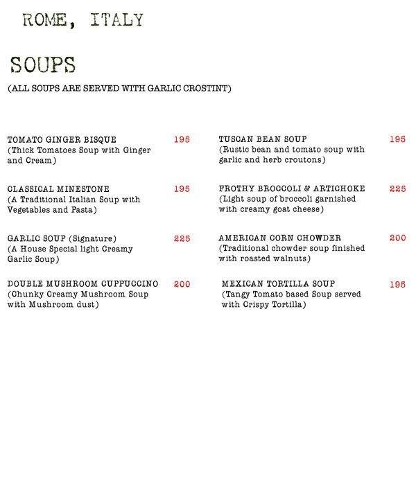Garlic & Greens Menu, Menu for Garlic & Greens, Model Town, Ludhiana