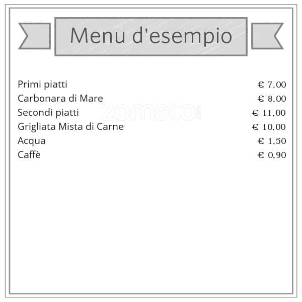 Menu di I Porchettoni 