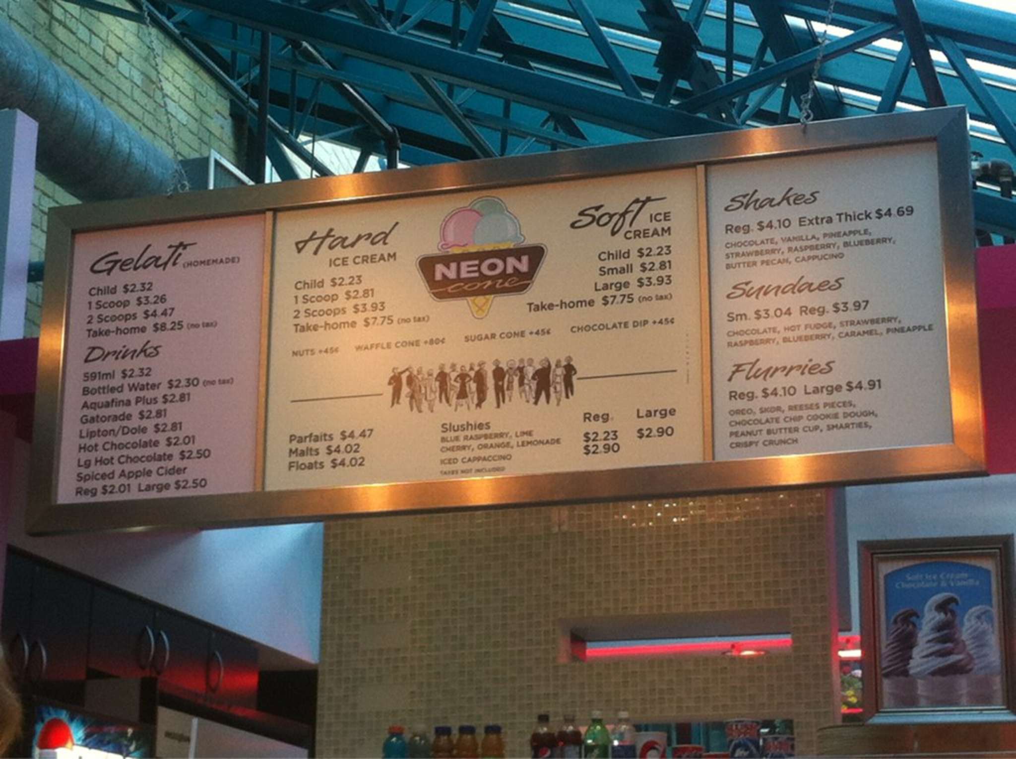 Neon Cone Menu, Menu for Neon Cone, Downtown, Winnipeg Urbanspoon/Zomato