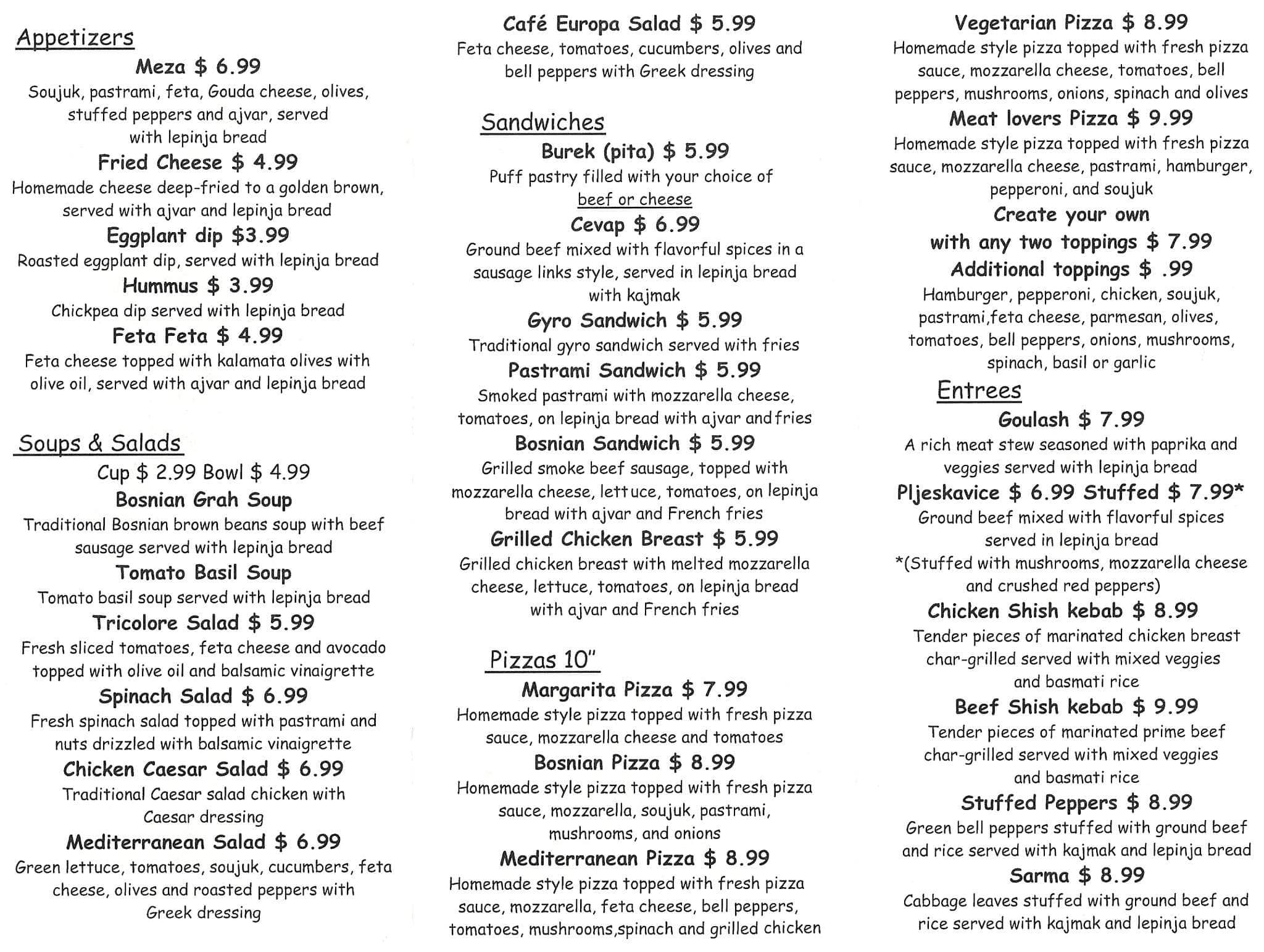 Cafe Europa Menu Menu For Cafe Europa North Charleston Charleston cafe-europa-menu-menu-for-cafe-europa-north-charleston-charleston