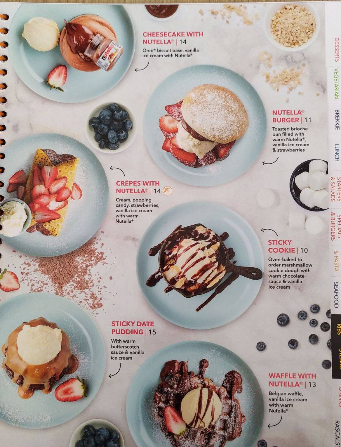 Rashays Menu, Menu for Rashays, Darling Harbour, Sydney Urbanspoon/Zomato