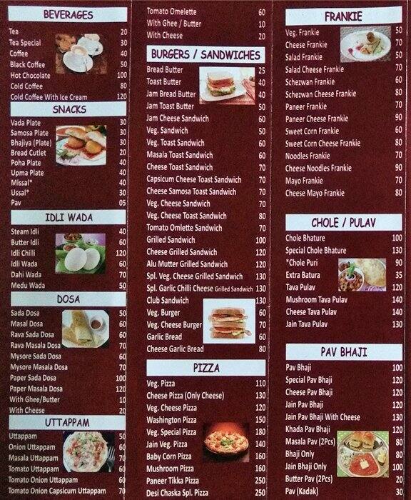 Desi Chaska Menu, Menu for Desi Chaska, Vasai, Mumbai Zomato