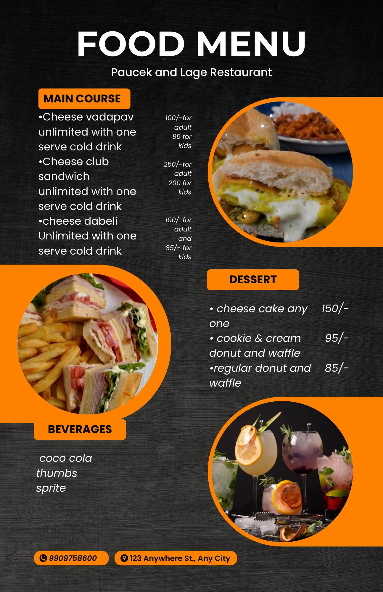 Menu of Epic Eat Emporium, Bopal, Ahmedabad