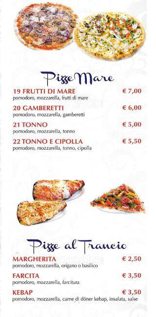 Menu di Bella Vista Istanbul 
