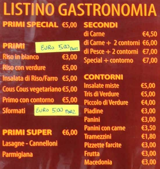 Bread & Breakfast a Roma Foto del Menu con Prezzi Zomato Italia