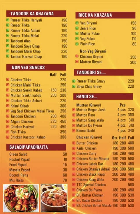 The Tasty Corner Menu, Menu for The Tasty Corner, Sector 12, Noida - Zomato