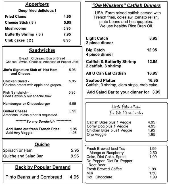 Copper Kettle menu