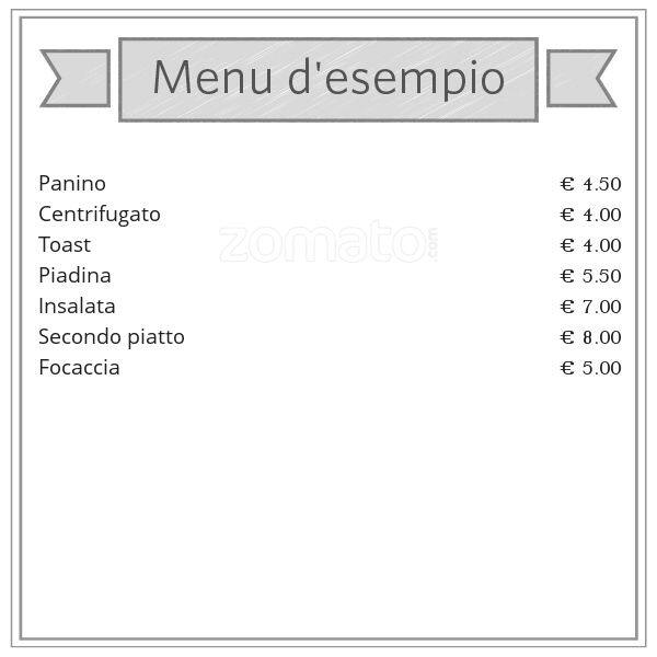 Menu di Bar Gold 