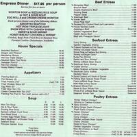 Princess Garden Menu Menu For Princess Garden Vallejo Vallejo