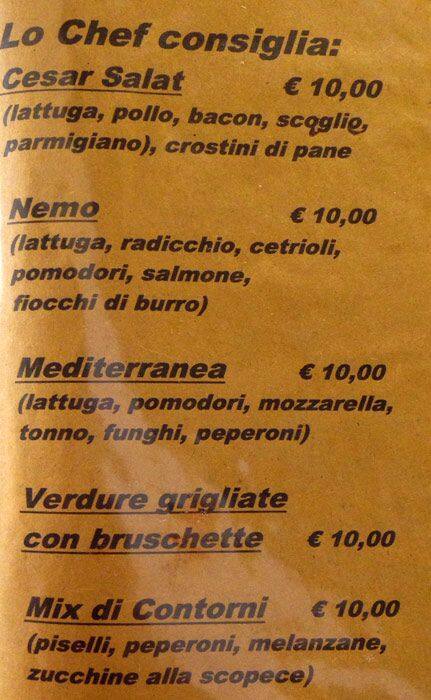 Menu di Blasi 