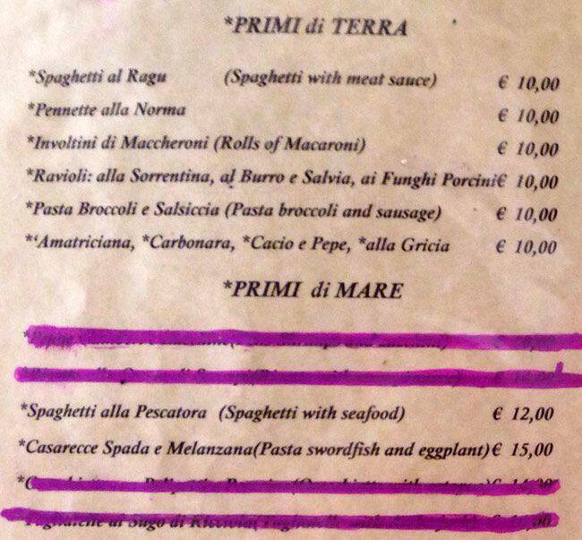 Menu di Blasi 