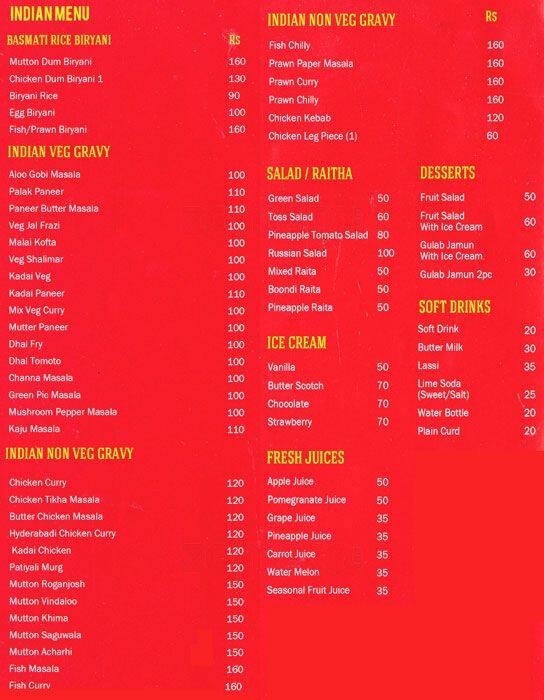 Pot Biryani Menu, Menu for Pot Biryani, Rajajinagar, Bangalore Zomato