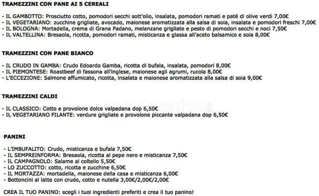 Menu di Gnam 