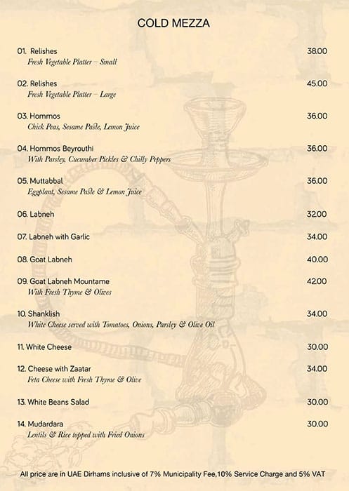 Al Qasr Dubai Marine Beach Resort Spa Menu Zomato