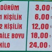 Durumcu Baba Menu Menu For Durumcu Baba Kizilay Ankara