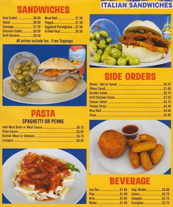 Via Panini Menu, Menu for Via Panini, Vaughan, Toronto Urbanspoon/Zomato