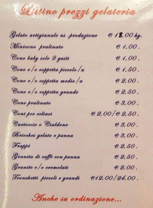 Menu di Al 102 