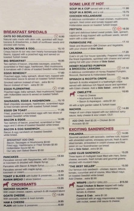 Miss Maud Pastry House Cafe Menu - Urbanspoon/Zomato