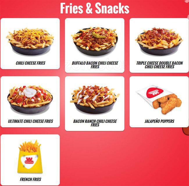 Menu At Wienerschnitzel Fast Food Everett