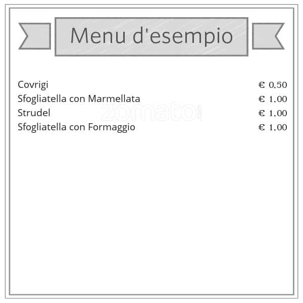 Menu di Covrigi Speciali 