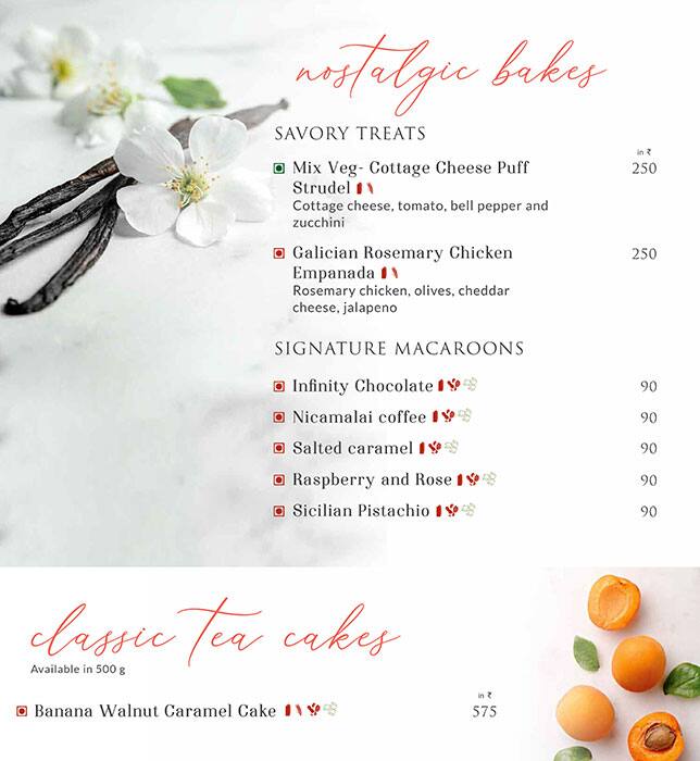 Menu at Nutmeg The Gourmet Shop, Chennai