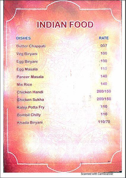 food express chinese corner menu