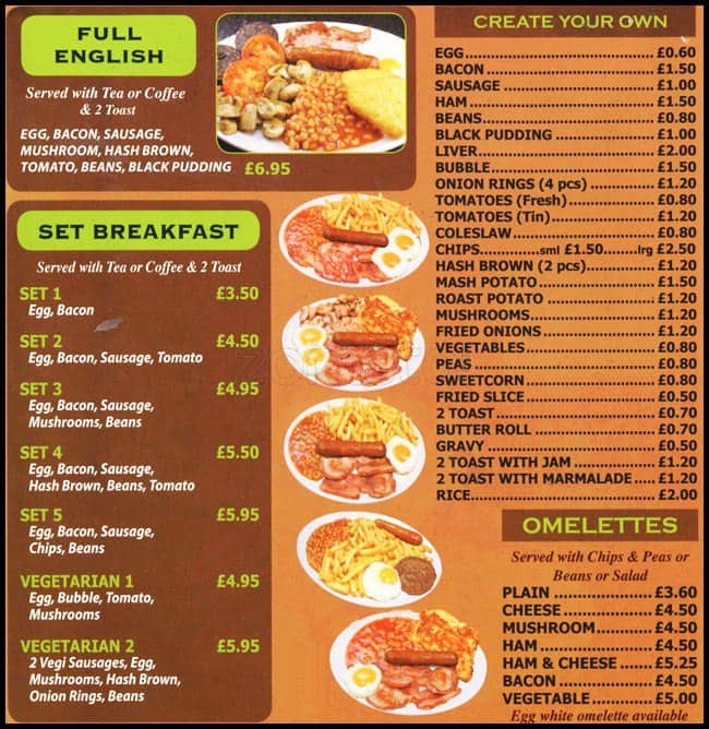 Popular Two Cafe Menu Menu For Popular Two Cafe North Finchley 