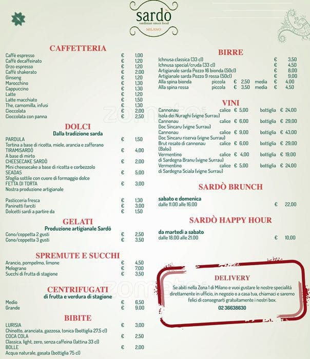 Menu di Sardò 
