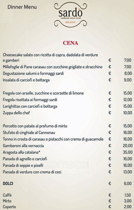Menu di Sardò 