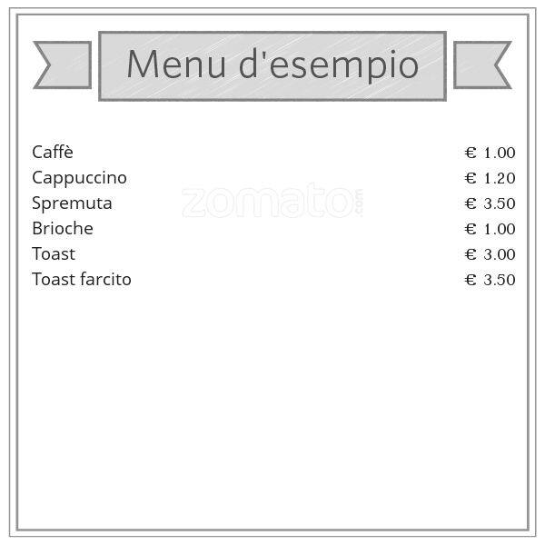Menu di Carpe Diem Cafè 