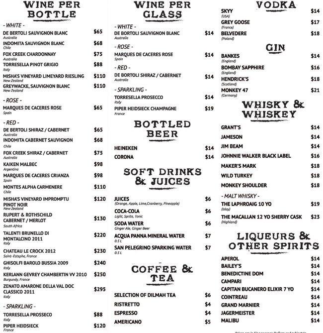 Lime House Menu, Menu for Lime House, Outram, Singapore Zomato Singapore