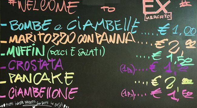 Menu di Ex Mercato 