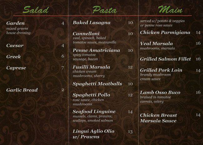 la-villetta-ristorante-menu-menu-for-la-villetta-ristorante-north