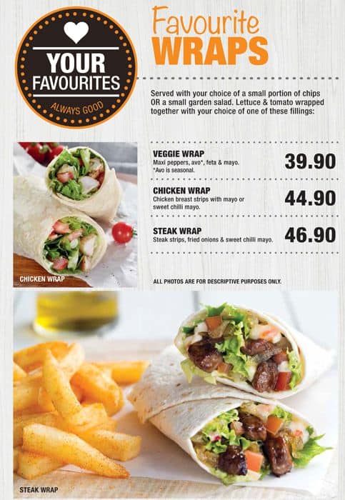 Maxis Menu Three Rivers Menu at Maxi's restaurant, Richards Bay, Boardwalk Inkwazi Mall