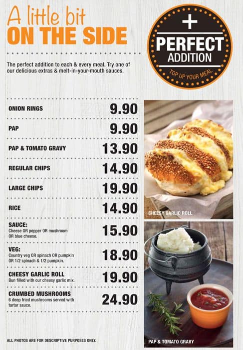 Maxis Menu.pdf Menu at Maxi's restaurant, Richards Bay, Boardwalk Inkwazi Mall