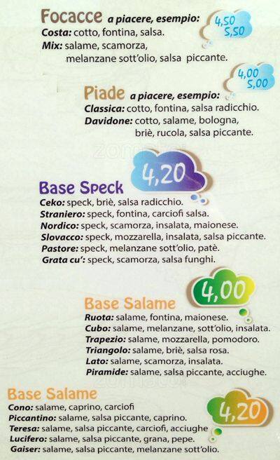 Menu di Gallarate 34 