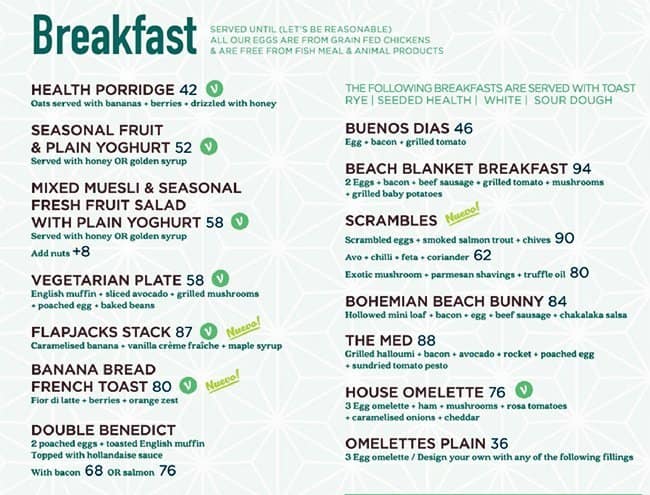 Beach Blanket Bohemia Menu For Beach Blanket Bohemia Menu