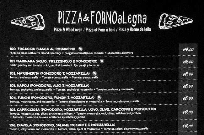 Menu di Mastro Ciccia 