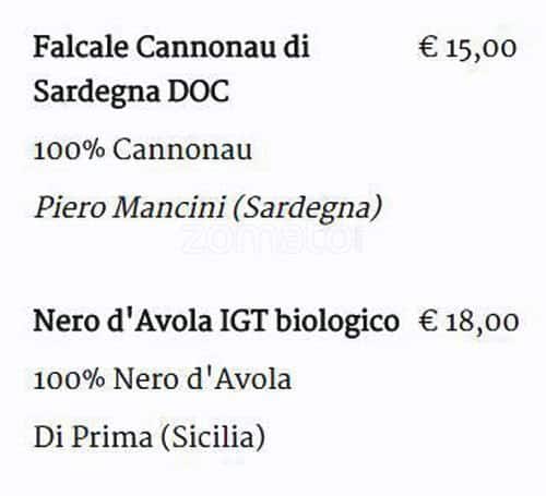 Scaramouche menu