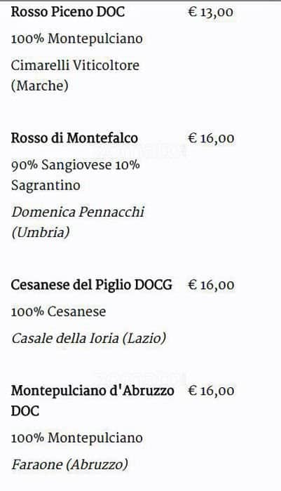 Scaramouche menu