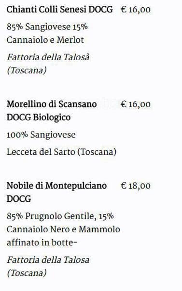 Scaramouche menu