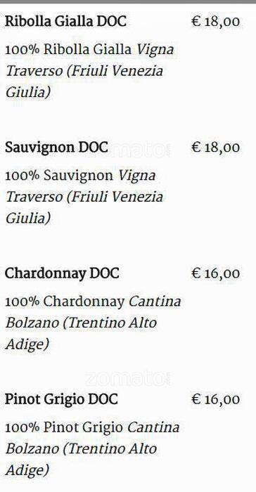 Scaramouche menu
