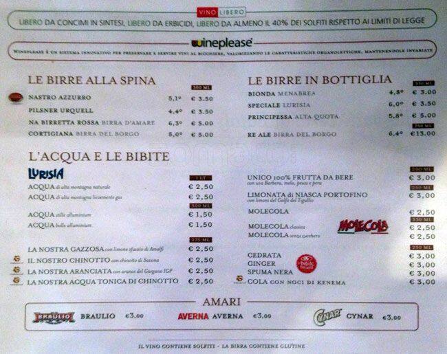 Menu di Il Pesce 