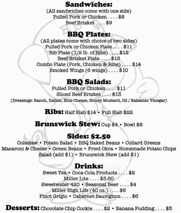 Lovies BBQ Menu, Menu for Lovies BBQ, Buckhead, Atlanta Urbanspoon/Zomato