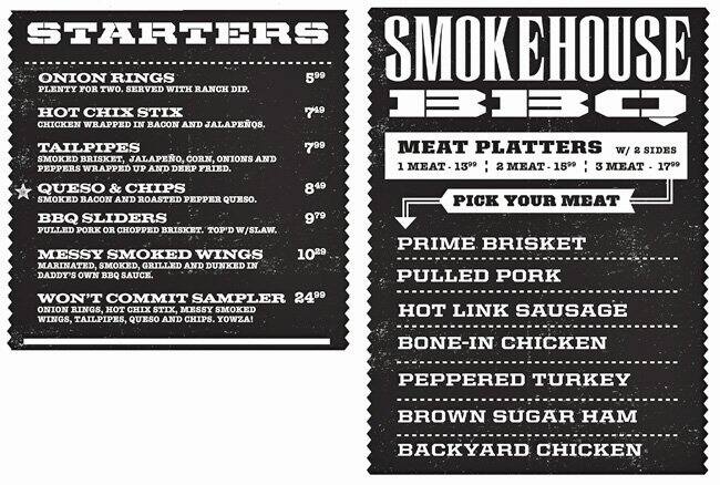 Bone Daddy’s House of Smoke Menu - Urbanspoon/Zomato