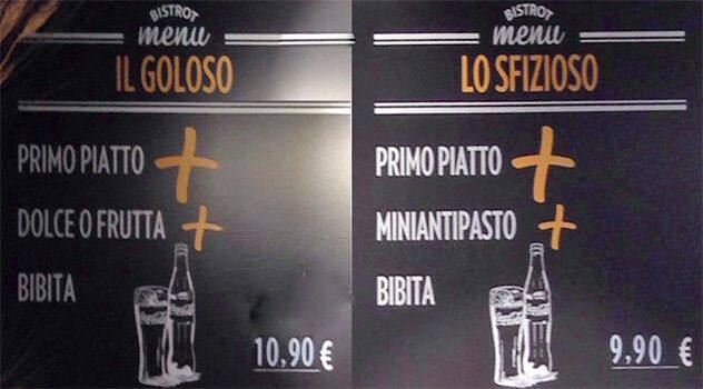 Menu di Bistrot Milano Duomo 