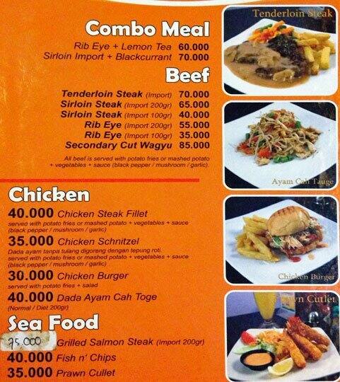 Joni Steak Menu, Menu for Joni Steak, Gajah Mada, Jakarta - Zomato