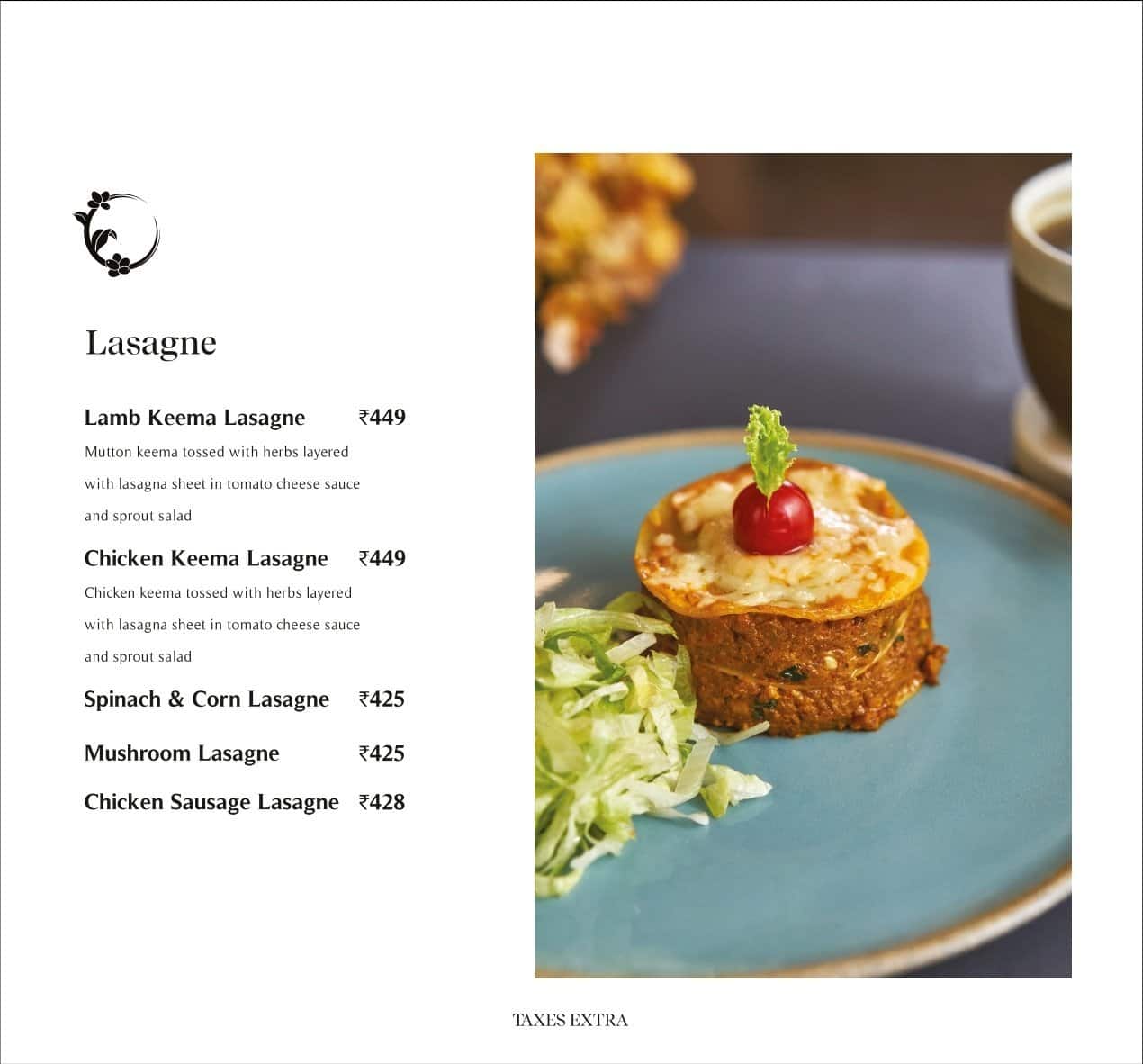 Roastery coffee house ! Kolkata menu