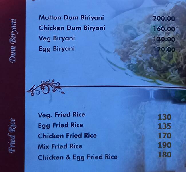 NEW Meonis Restaurant. menu
