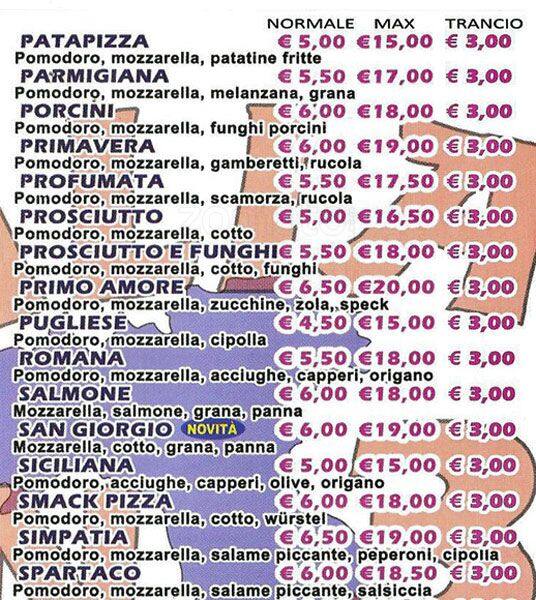 Menu di Italia 1 N. 3 